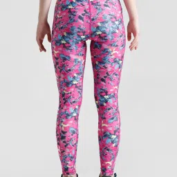 Only Multicolor Printed High-Rise Tights image 2