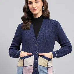 Monte Carlo Women Woollen Cardigan-image-92