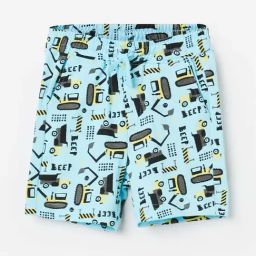 Juniors by Lifestyle Sky Blue Cotton Printed Shorts-image-16