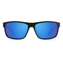 Polaroid Blue Rectangular Sunglasses for Men image 1