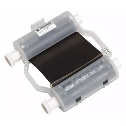 BRADY Label Printer Ribbon Cartridge 4-5/16 inch Height 200 ft Length Resin Black, 35RZ95-29