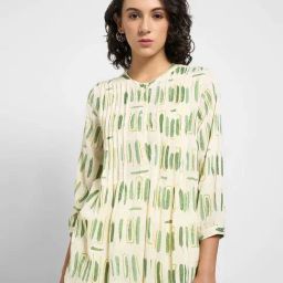 Akkriti By Pantaloons Birch Regular Fit Printed Tunic-image-87