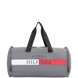 TOMMY HILFIGER Insignia Grey Duffle Bag-image-52