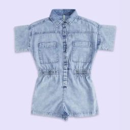 Pantaloons Junior Blue Cotton Regular Fit Dress-picture-35