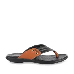 MediFeet Men's Black Thong Sandals-18
