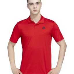 Adidas Red Regular Fit Sports Polo-picture-29