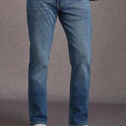 Louis Philippe Blue Cotton Slim Fit Jeans-image-95