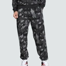 Puma Black Cotton Regular Fit Printed Sports Joggers-picture-22