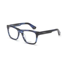 Police VPLE37K526WRFR Blue Square Eye Frames For Men-image-47