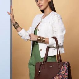 ZOUK Paisley Print Printed Tote Handbag-1