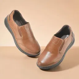 Woodland Men's Tan Casual Loafers-picture-31