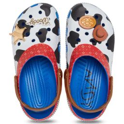 Crocs Kids Toy Story Multicolor Back Strap Clogs-image-47