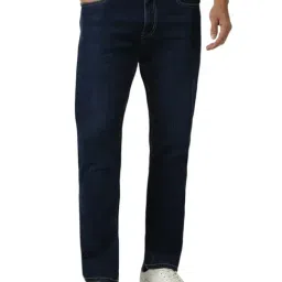 Peter England Navy Slim Fit Jeans-picture-8