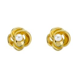 Ted Baker FLO: Pearl Flower Stud Earrings image 2