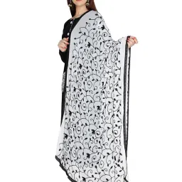 Dupatta Bazaar White Dupatta image 2