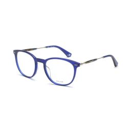 Police VPLE99K51T31FR Blue Oval Unisex Eye Frames-image-60