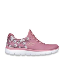 Skechers Women's SUMMITS-PERFECT BLOSSOM Mauve Multi Casual Slip Ons-image-17
