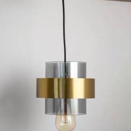 Whispering Homes Gold Umanga Glass Hanging Light-image-64