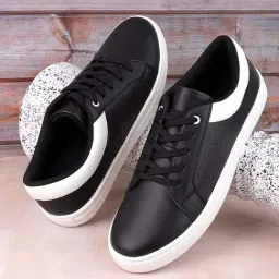 Styli Men's Black Casual Sneakers-picture-26