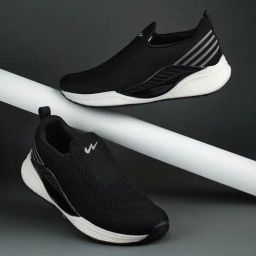 Campus Men's Black Walking Shoes-image-20