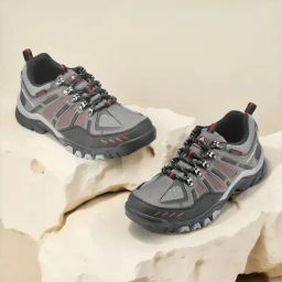 Woodland Men's Grey Casual Sneakers-picture-8