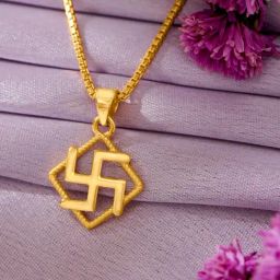 P.N.Gadgil Jewellers 22 Karat (916) BSI Gold Religious Pendant-image-69