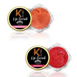 KINDED Herbal Mixed Fruit & Beetroot Lip Scrub Combo-44