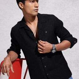 WROGN Cuban Collar Casual Shirt-image-89