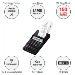 Casio 150 Steps Check & Correct Printing Calculator HR-8RC image 2
