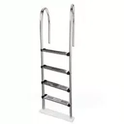 GADS LD-MX-304-4 Stainless steel 4 Steps Mixed Ladder-13