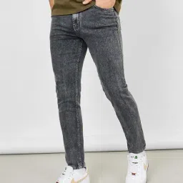 Styli Acid Wash Skinny Fit Jeans-11