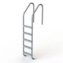 GADS LD-OF-304-5 Stainless steel 5 Steps Overflow Ladder with Anti Skid-11