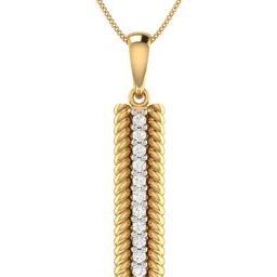 PC Jeweller Keir 22 kt Gold Pendant without Chain-picture-43