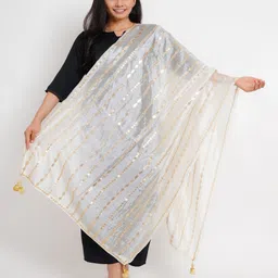 Karthav Fashion Greometric Gotta Patti Dupatta-picture-24