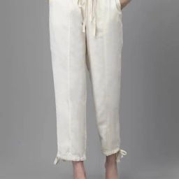 Global Republic Cream Regular Fit Mid Rise Pants-image-24