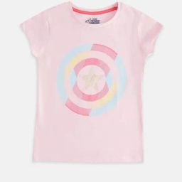 Pantaloons Junior Light Pink Printed T-Shirt-picture-17