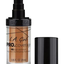 L.A. Girl HD Pro Coverage High-Definition Long Wear Illuminating Foundation Warm Caramel - 28 ml-11