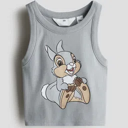 H&M Girls Graphic Printed Vest Top-image-89