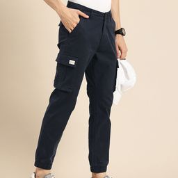 Being Human Men Classic Fit Joggers-picture-31