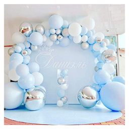 Party Propz Happy Birthday Balloons Set Blue - Pack of 138-19