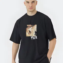 Stitchmeashirt Men Graphic Printed Drop-Shoulder Sleeves T-shirt-picture-19