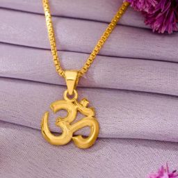P.N.Gadgil Jewellers 22 Karat (916) BSI Gold Religious Pendant-image-84