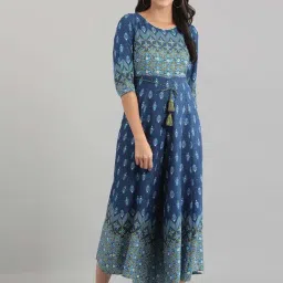 Aurelia Blue Printed Jumpsuit-image-52