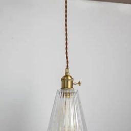 Whispering Homes Gold Bimbo Glass Hanging Light-48