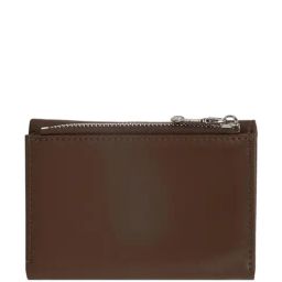Globus Brown Solid Tri-Fold Wallet for Women-13