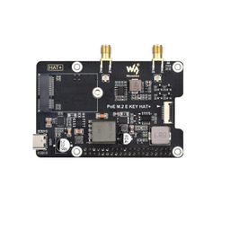 Waveshare PCIe To M.2 E KEY Adapter With PoE Function for Raspberry Pi 5, Compatible With NGFF (M.2 E Key) Wireless NIC, Raspberry Pi 5 PCIe HAT image 3