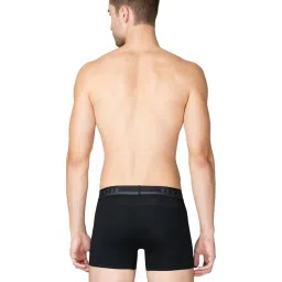 Van Heusen Swift Dry Breathable Solid AIR Series Trunks - Black image 2