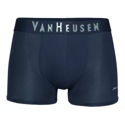 Van Heusen Swift Dry Breathable Solid AIR Series Active Trunks - Dark Navy image 4