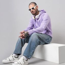 Dogman Men Hooded Ribbed Sweatshirt-image-93