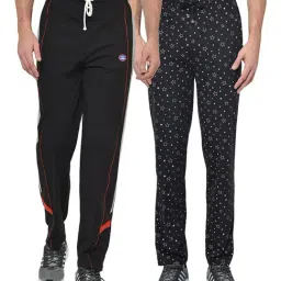 Vimal Jonney Multicolor Cotton Trackpants - Pack of 2-picture-17